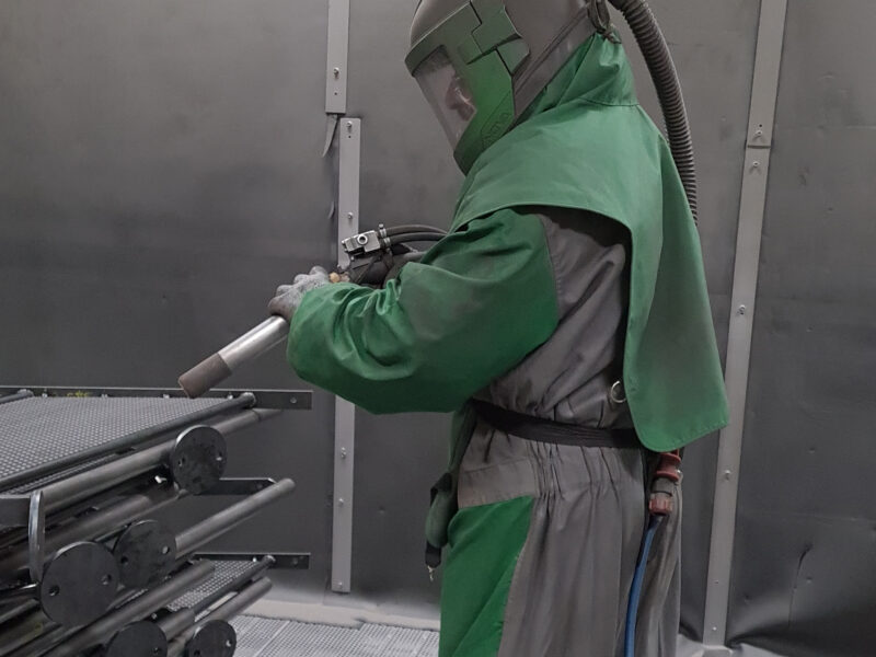 Nettoyage par grenaillage près d’Orléans